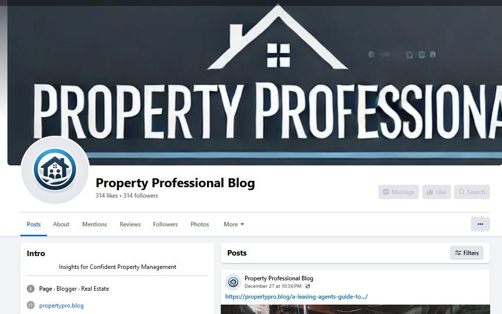 property professional facebook